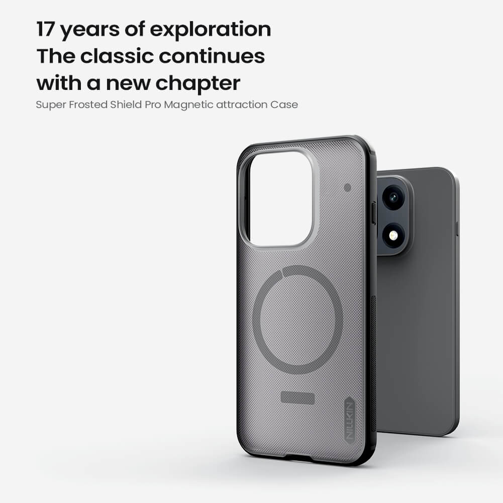 Чехол-крышка NILLKIN для Oneplus 15 (серия Frosted shield Pro Magnetic case Clear)